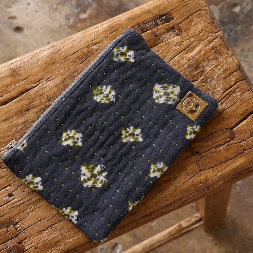 Offspring Project - Fabric Purse in Navy