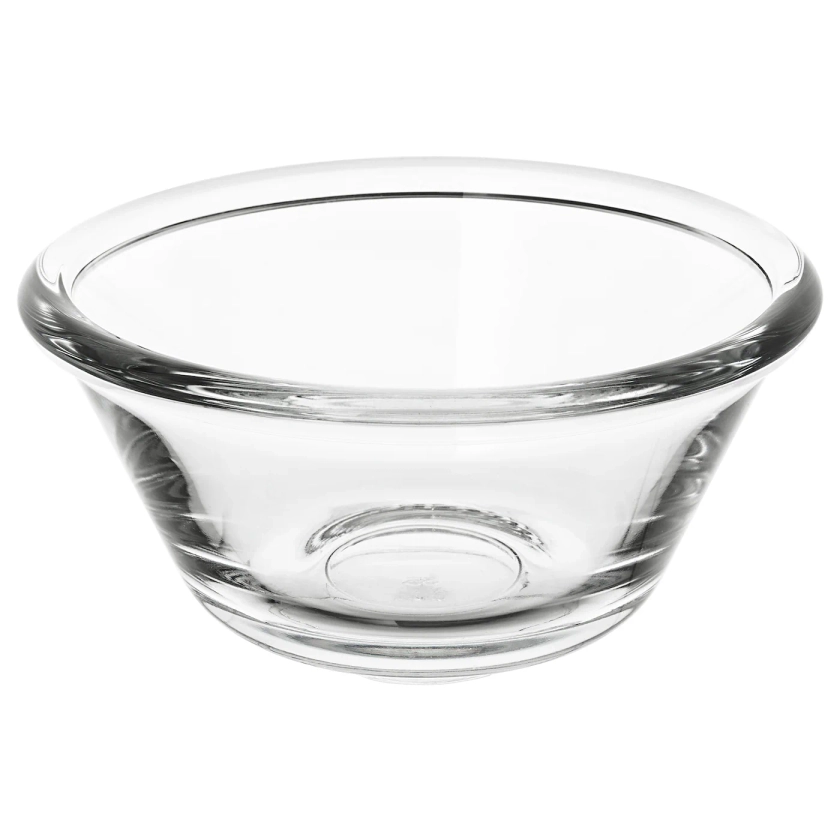 VARDAGEN bowl, clear glass, 12 cm - IKEA