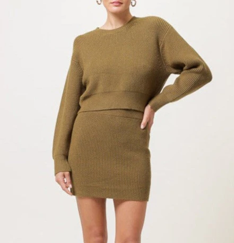 Olive Ami Sweater Skirt