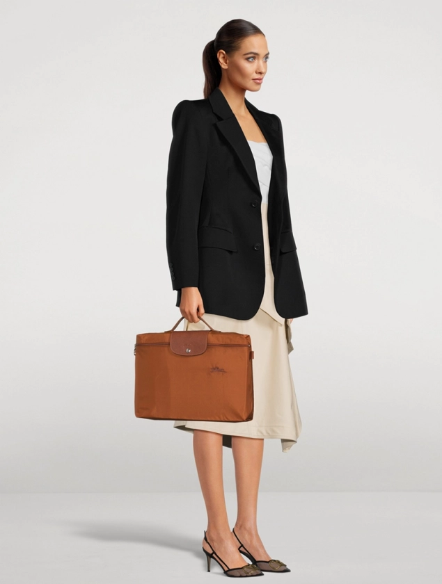 LONGCHAMP Le Pliage Green Briefcase | Holt Renfrew