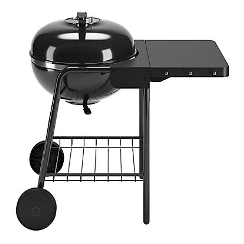 Barbecue charbon de bois GoodHome Kiowa sur chariot | Castorama