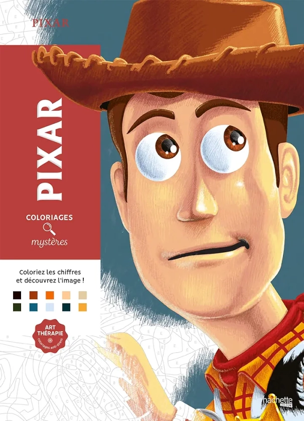 Coloriages mystères Pixar