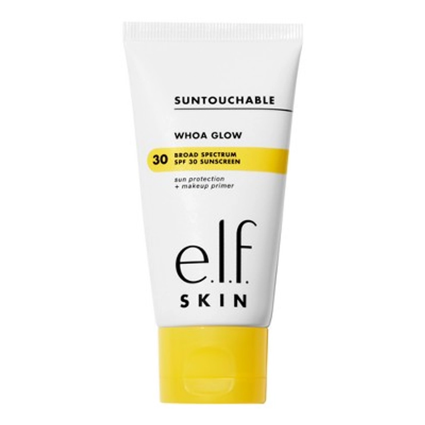 e.l.f. SKIN Suntouchable Whoa Glow Sunscreen & Primer - SPF 30 - 1.69 fl oz