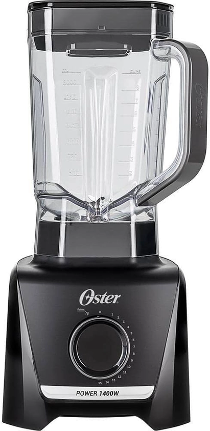 Liquidificador Oster 1400 Full, 3,2L, 220V, Preto, 1400W, OLIQ610 | Amazon.com.br