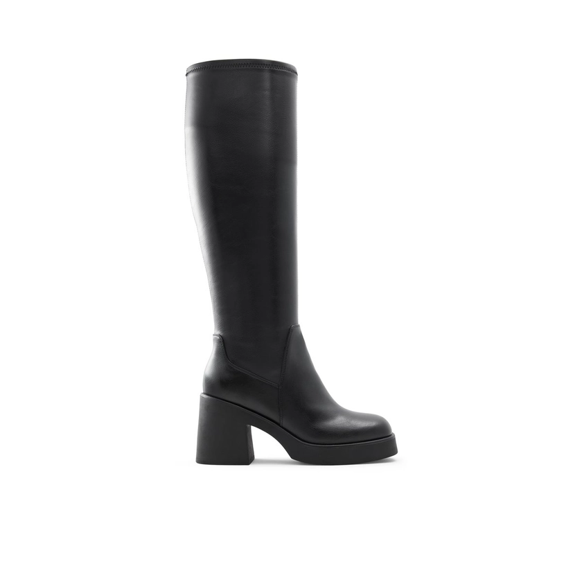 Britnay Black Women's Knee-high Boots | Call It Spring Canada