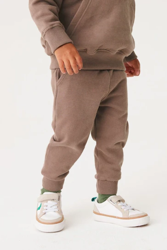 Mink Brown Soft Touch Jersey Joggers (3mths-7yrs)