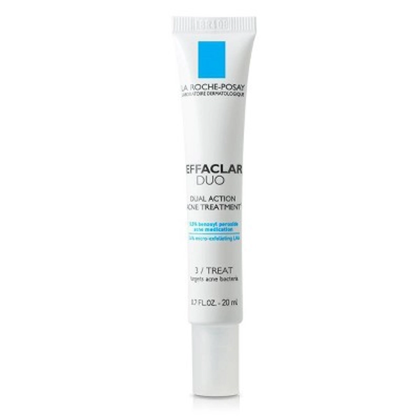 La Roche Posay Effaclar Duo Dual Action Acne Treatment with Benzoyl Peroxide - 0.7 fl oz
