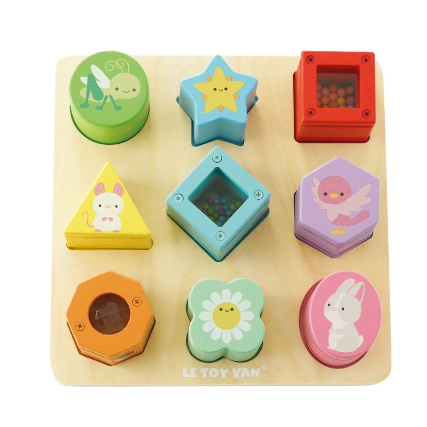 Wooden Sensory Shapes - 0-3 Years Collection