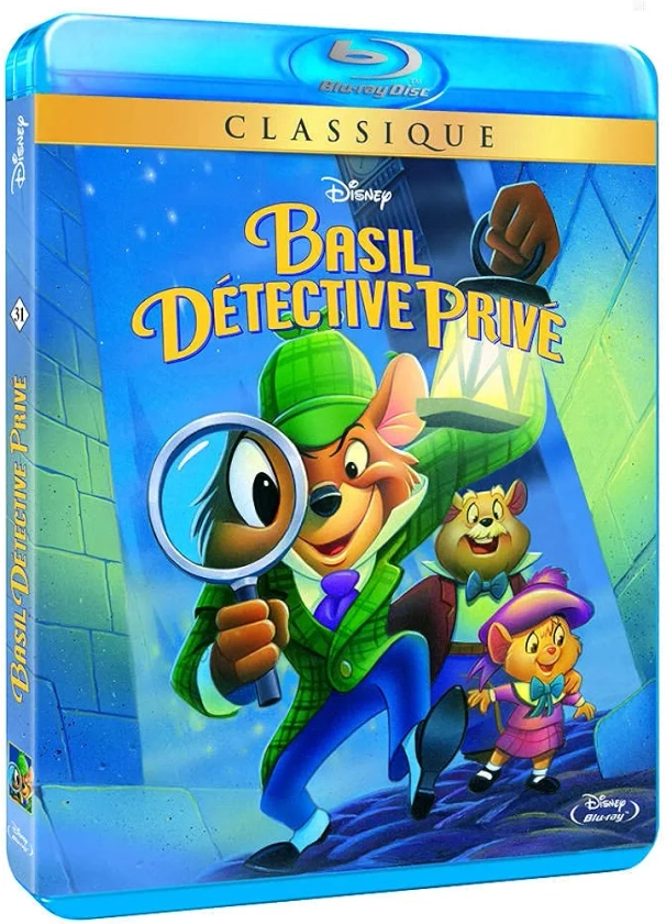 Basil, détective privé [Blu-Ray]: Amazon.fr: Ron Clements, Burny Mattinson, David Michener, John Musker: DVD et Blu-ray