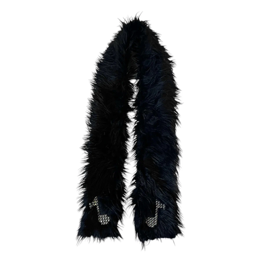 furry music note scarf