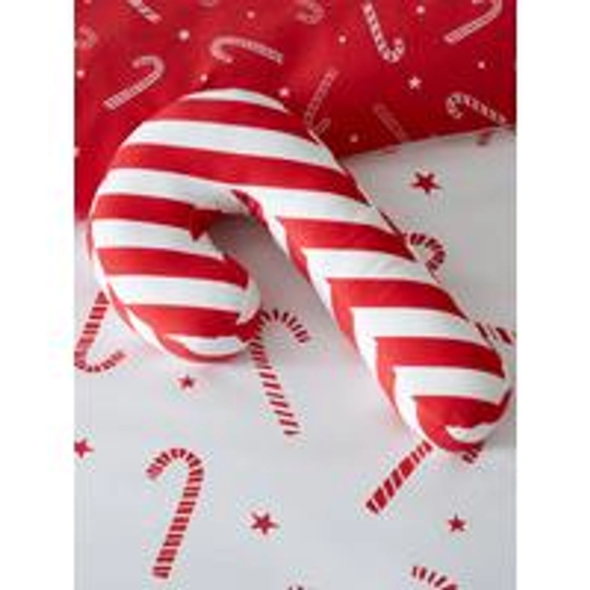 Catherine Lansfield Candy Cane Cushion