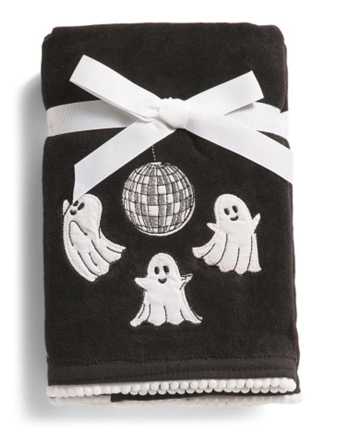 Set Of 2 Disco Ghosts Hand Towels | Fall Decor | T.J.Maxx