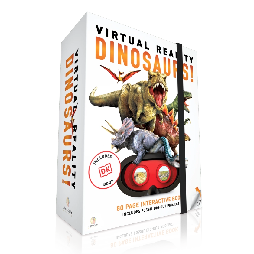 Virtual Reality Discovery Gift Set w/ DK Book - Dinosaurs!