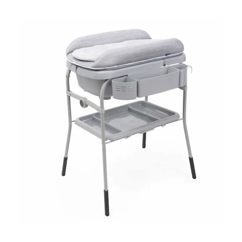 Combi bain et change Cuddle & Bubble Grey Melange Chicco, Tables à langer : Aubert