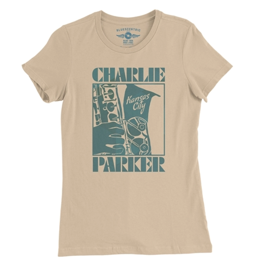 Charlie Parker Kansas City Mosaic Ladies T Shirt - Relaxed Fit
