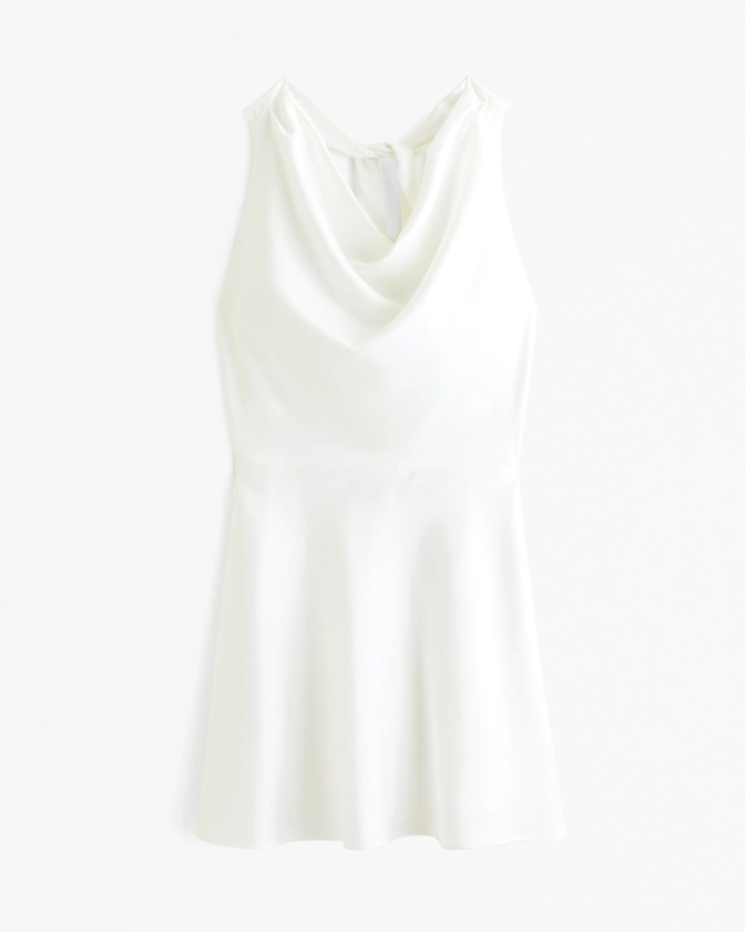 Women's Cowl Neck Halter Mini Dress | Women's Dresses & Jumpsuits | Abercrombie.com