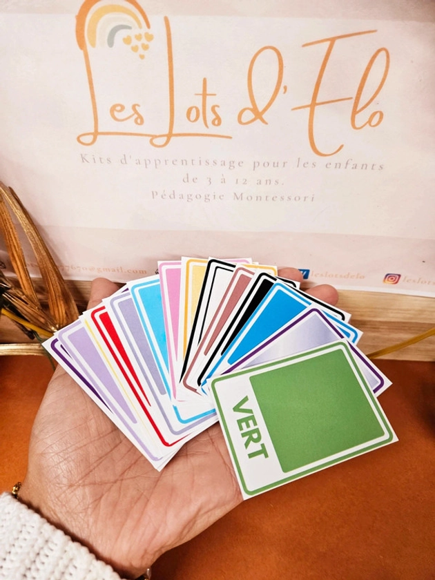 Les Couleurs - Jeux Montessori