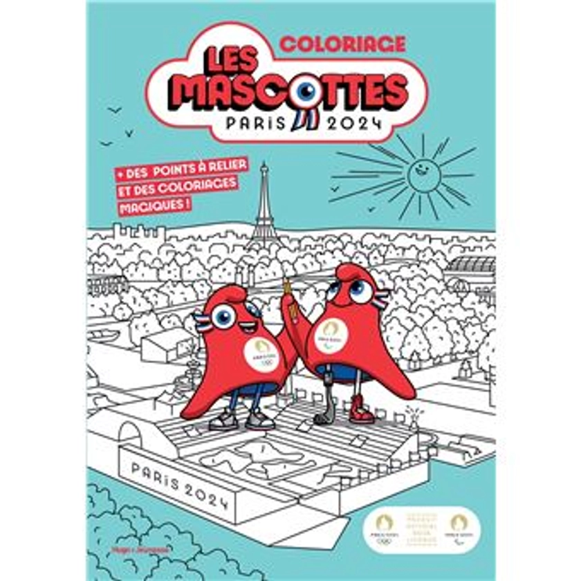 Coloriage Mascotte Paris 2024