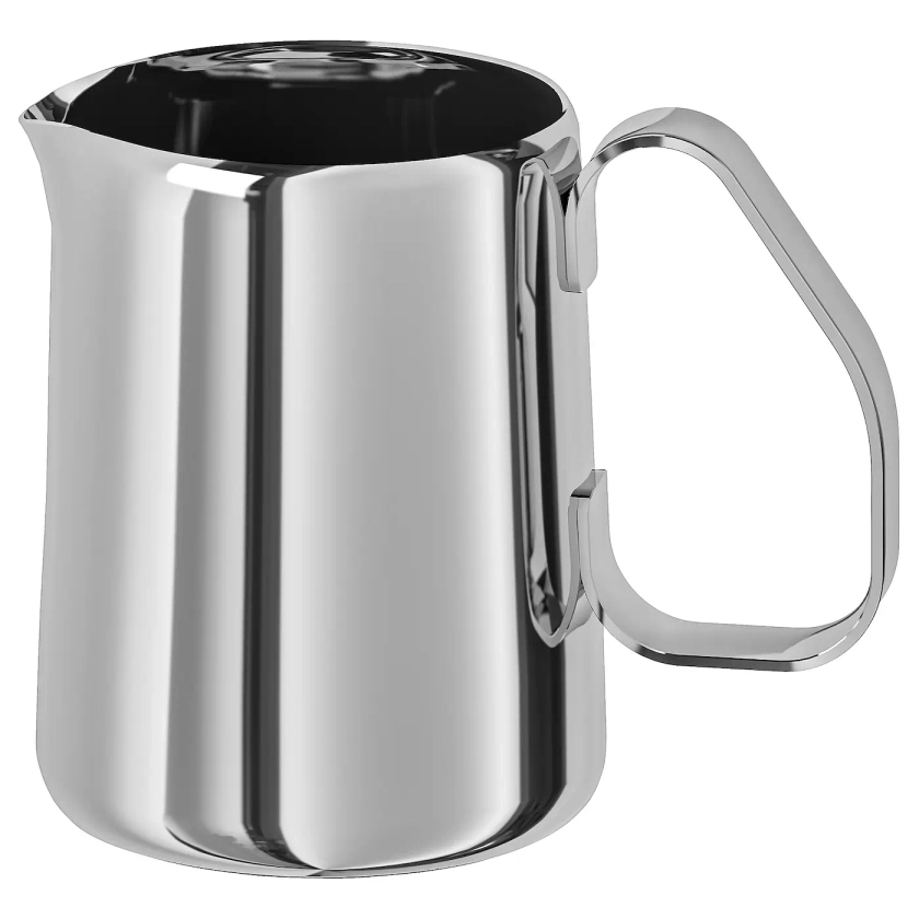 MÅTTLIG Milk-frothing jug - stainless steel 0.5 l (17 oz)