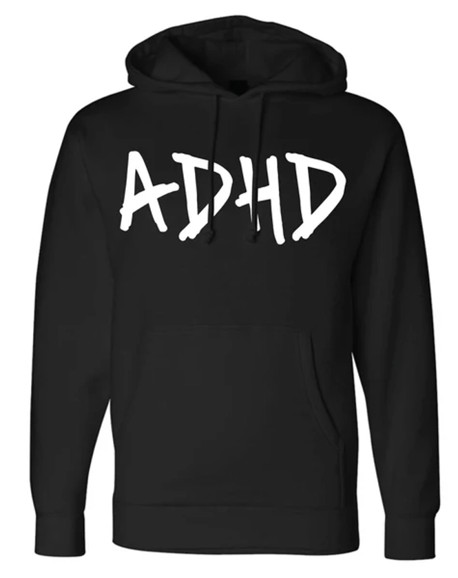 Black ADHD Hoodie