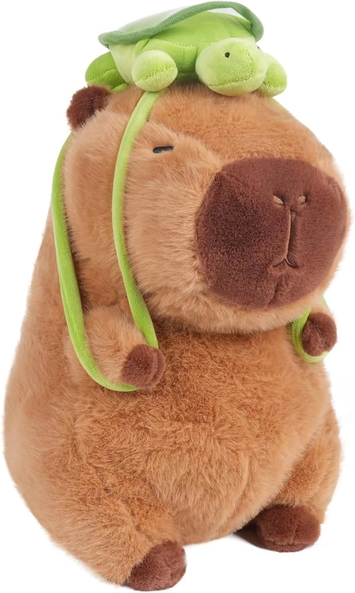 Amazon.com: EASELR WeightedPlush Cute Capybara Plush, 12inch Capybara Stuffed Animal Soft Capybara Plushies Toy Capybara Doll Pillow Birthday for Kids (with Bag) : Toys & Games