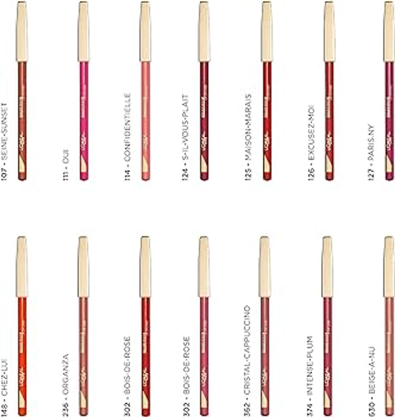 L'Oréal Paris Color Riche Le Lipliner 362 Cristal Cappucino, 4 g