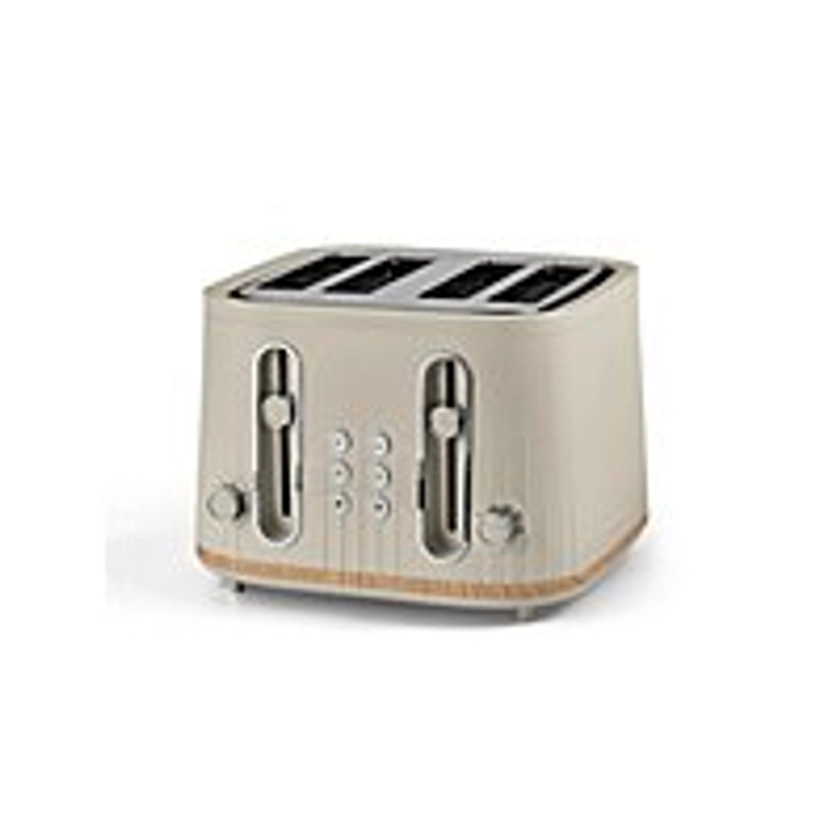 Cream Scandi 4-Slice Toaster GTT201WC-21 | Electricals | George at ASDA