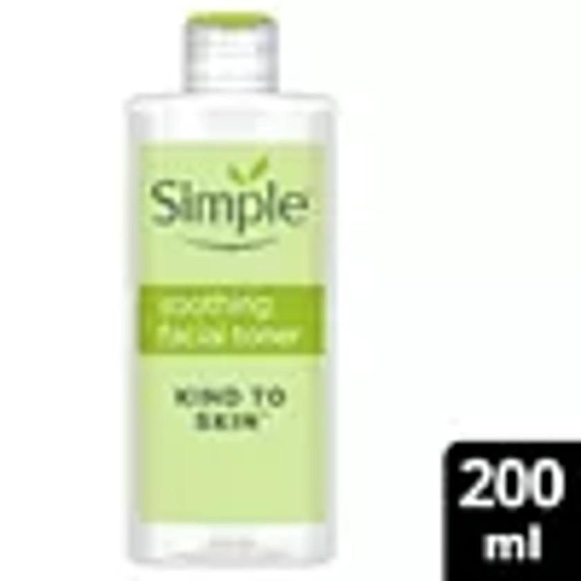 Simple Kind to Skin Alcohol Free Soothing Facial Toner 200ml