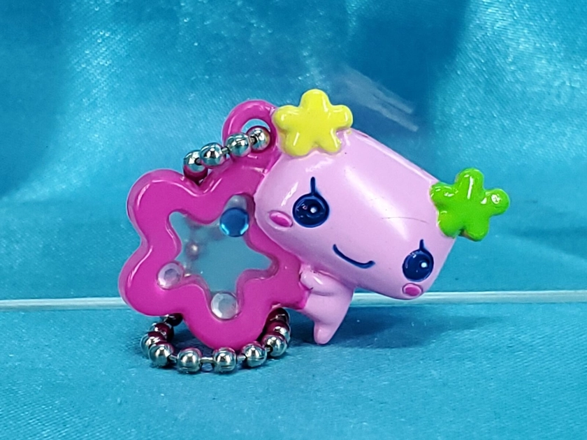 Bandai Tamagotchi Charmy Jewel Gashapon Mini Figure Keychain Violetchi