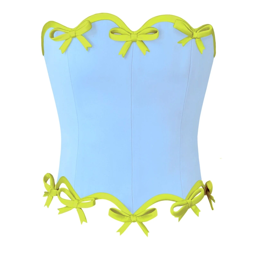 Blue Chibi Corset