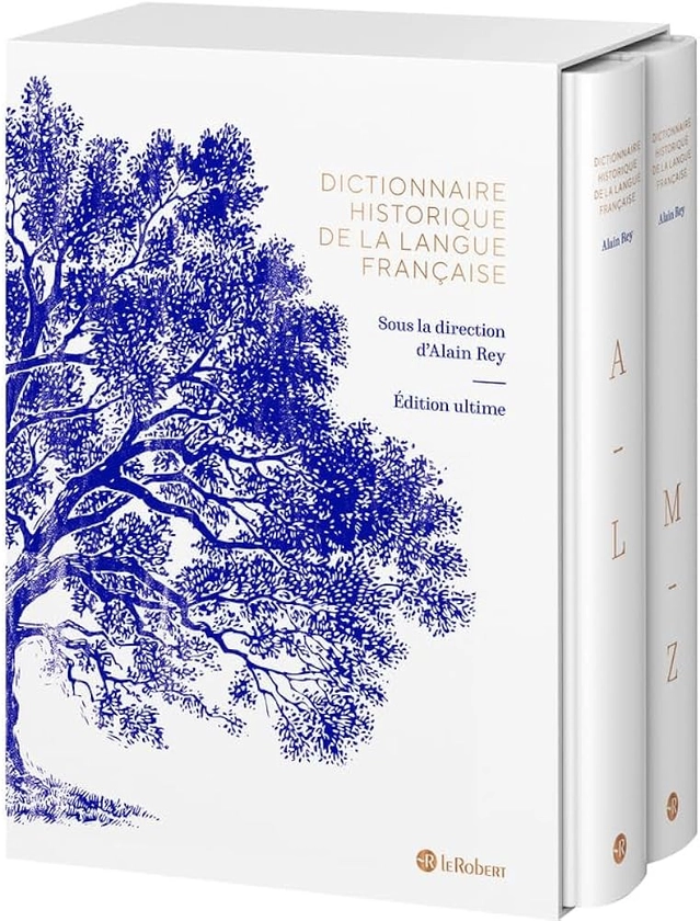 Dictionnaire historique de la langue française - Coffret 2 volumes - L'édition ultime
