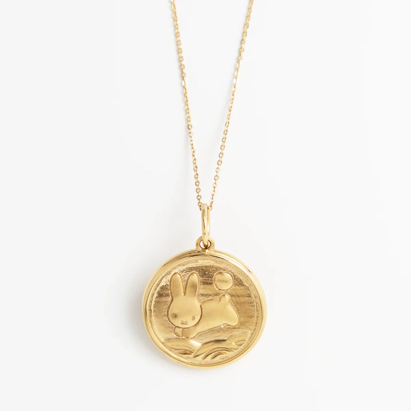 Miffy Chinese New Year Mini Coin Charm Necklace - A Great Way to Add Some Sparkle to Your Look| Licensed To Charm