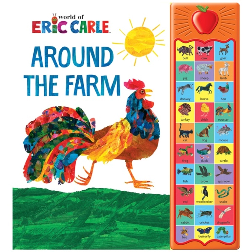 Around The Farm Sound Book by Eric Carle | Smyths Toys UK