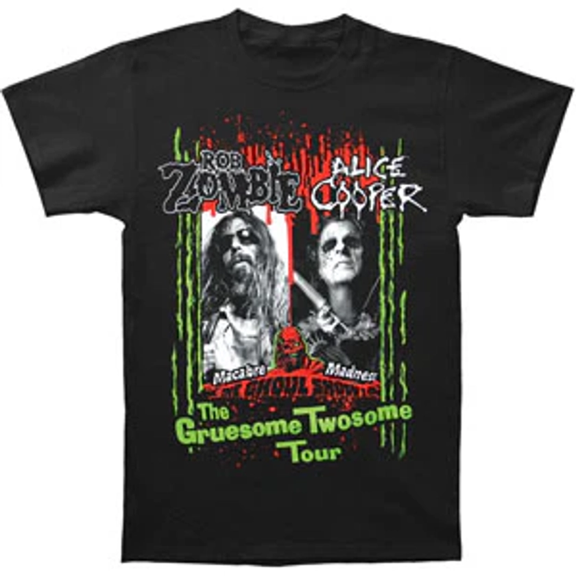 Rob Zombie Alice Cooper Gruesome T-shirt