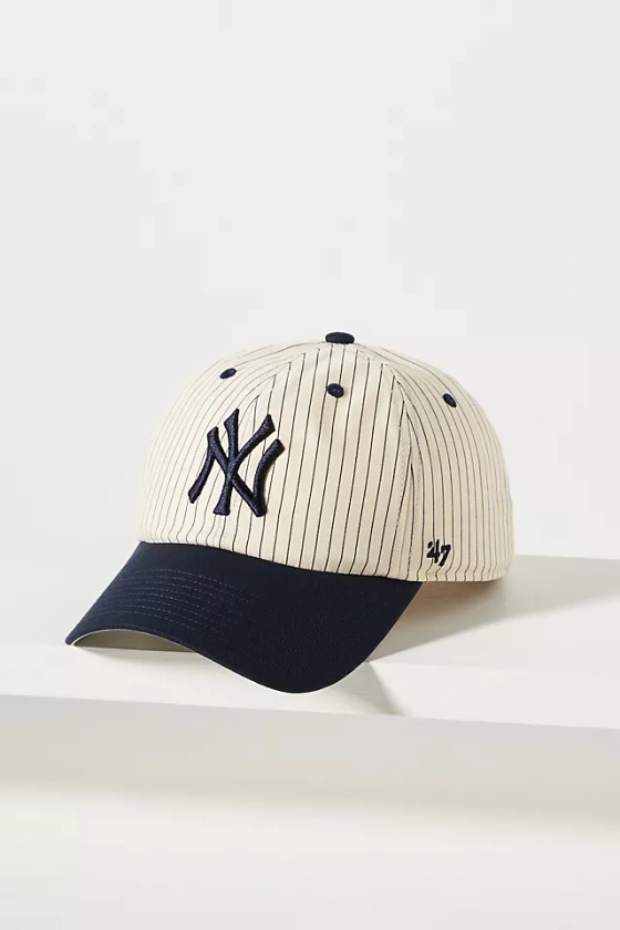 '47 Yankees Pinstripe Baseball Cap