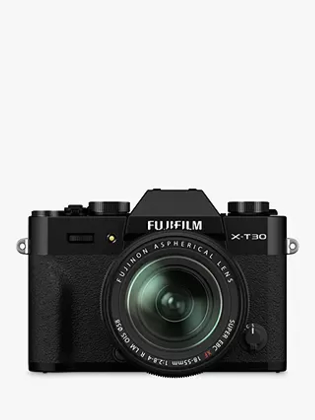 Fujifilm X-T30 Mark II Compact System Camera with XF 18-55mm OIS Lens, 4K Ultra HD, 26.1MP, Wi-Fi, Bluetooth, OLED EVF, 3” LCD Tilting Touch Screen