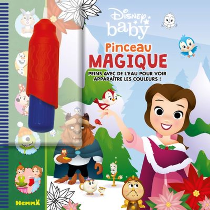 Disney Baby - Pinceau magique (Belle Hiver) - Peins avec de l'eau pour voir apparaître les couleurs !