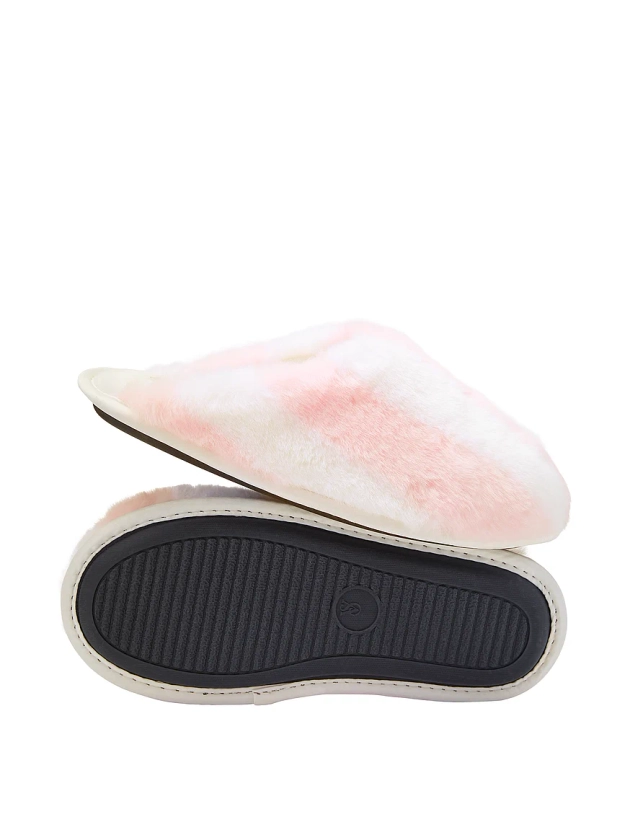 Buy Closed-Toe Faux Fur Slippers - Order Slippers online 5000008198 - Victoria's Secret US