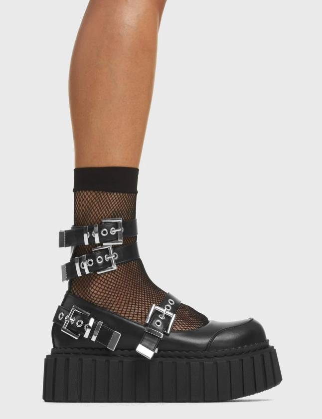 Dish It Out Chunky Creeper Shoes