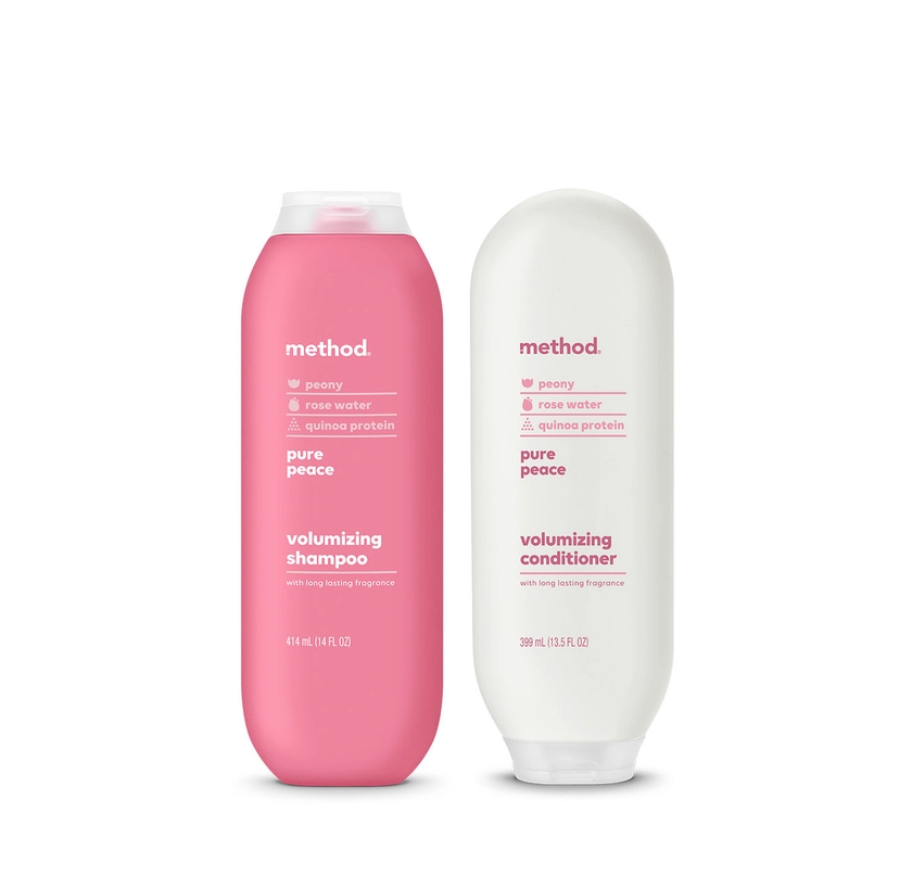 shampoo + conditioner bundle - pure peace, 27.5 fl oz
