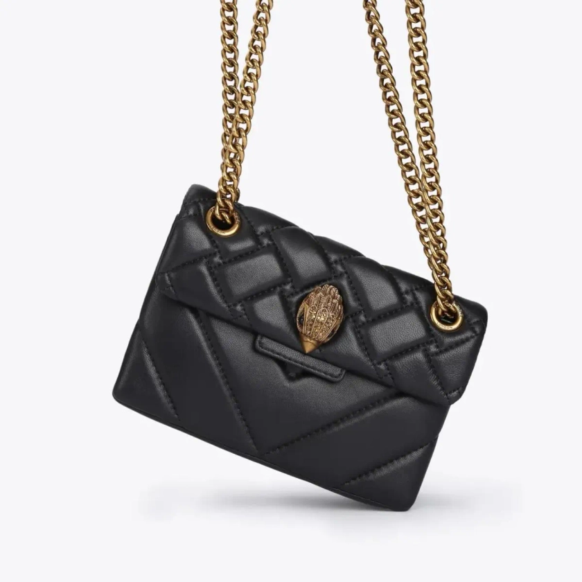 Kurt Geiger Womens Leather Clamshell Lavie Handbags Mini Kensington 20cm With Gold And Silver Chain Crossbody Messenger Bag From Lady_bags2020, ￥6,703 | DHgate.Com