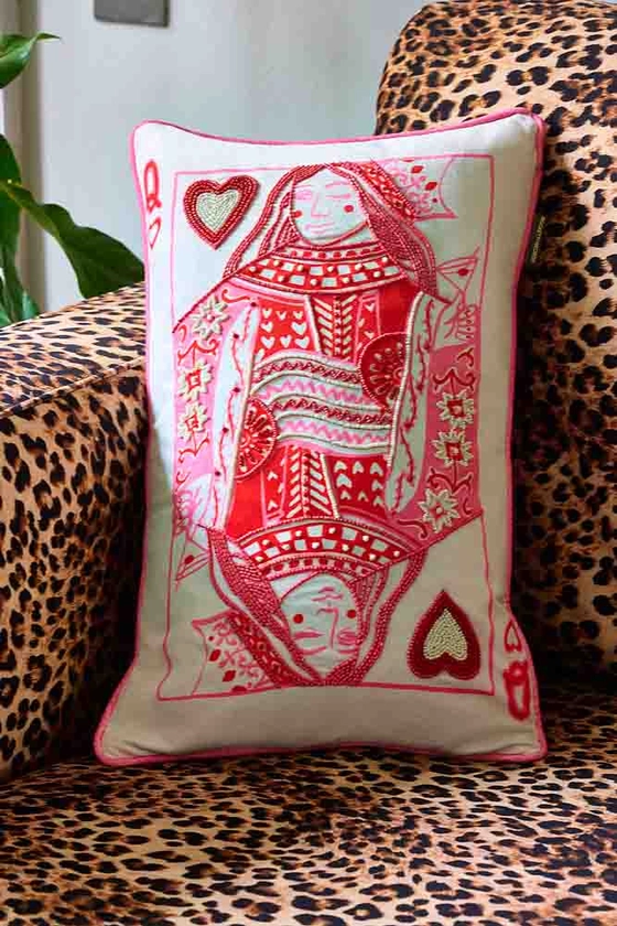 Queen Of Hearts Cushion