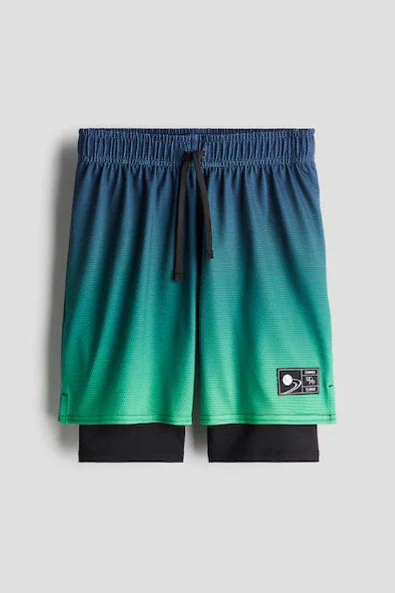 DryMove™ Double-layered sports shorts