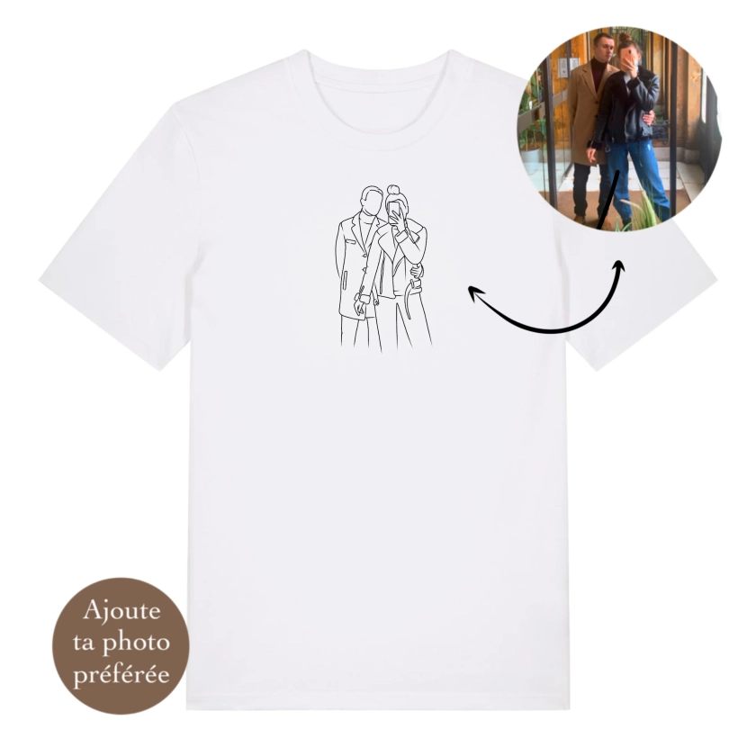 Personnalise ton t-shirt avec ta photo préférée