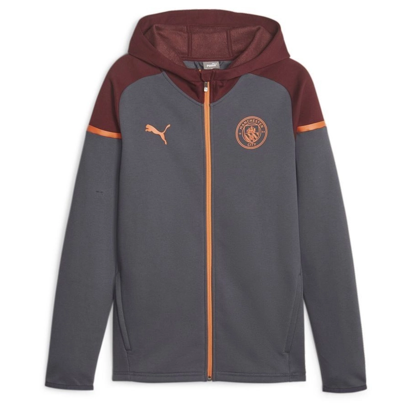 Manchester City Hettegenser Casuals - Grå/Oransje