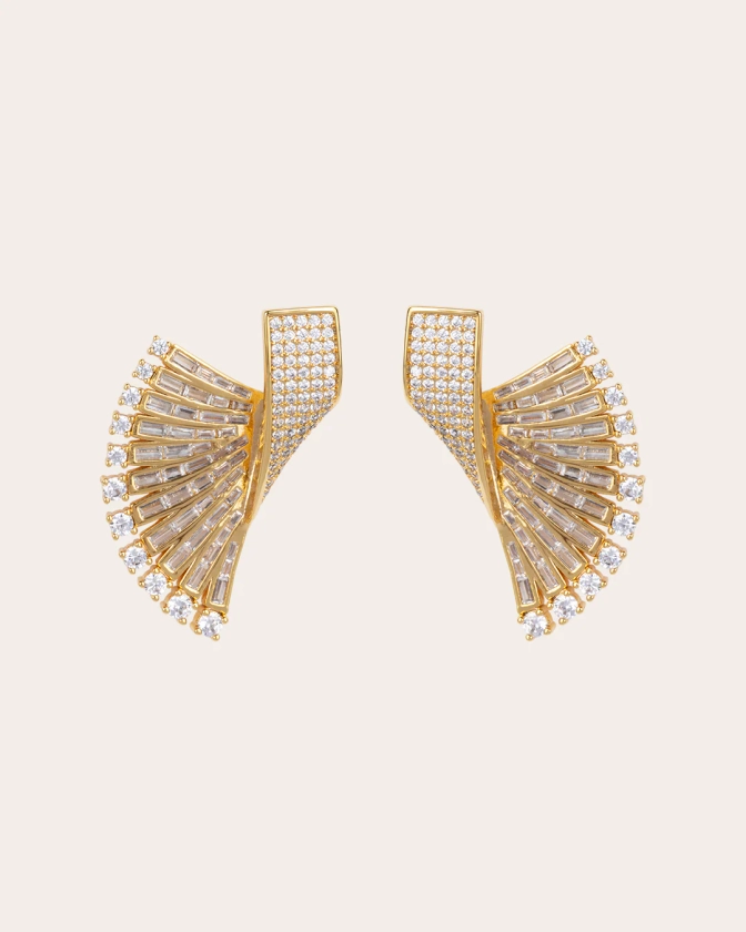 The Mirage earrings - gold plated