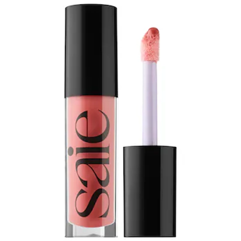 Glossybounce™ High-Shine Hydrating Lip Gloss Oil - Saie | Sephora