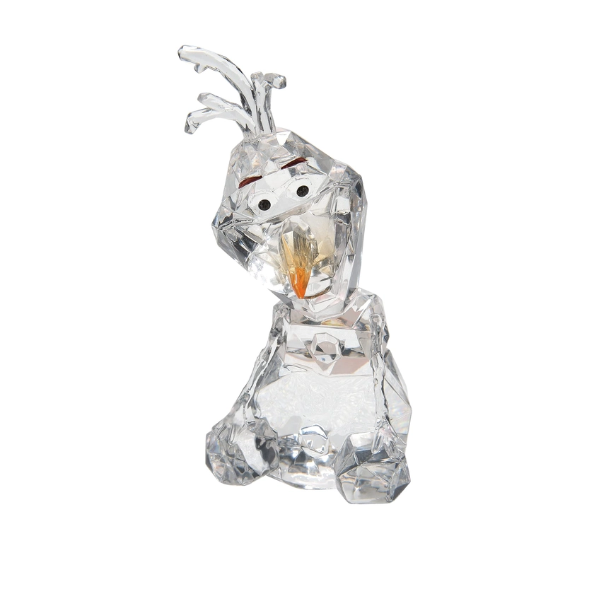 Enesco Facets Disney Figurine Olaf Le Bonhomme de Neige La Reine des neiges, 9,5 cm, Blanc