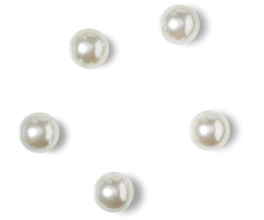 Pearl 5 Pack Jibbitz™ charms - Crocs