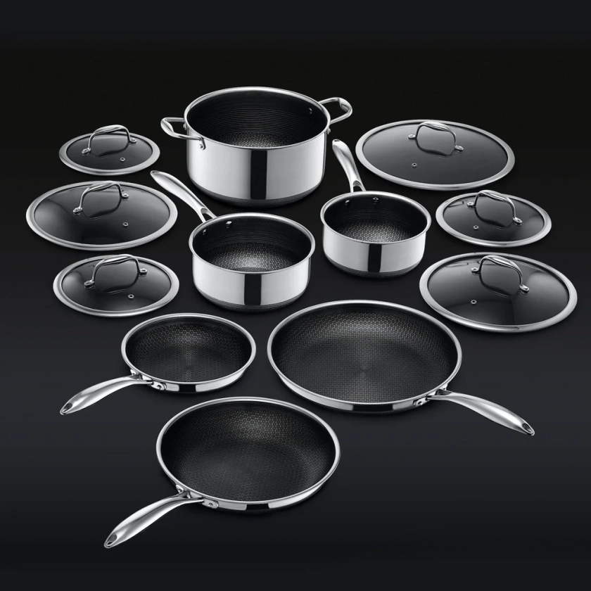 HexClad Hybrid Perfect Pots & Pans Set (12PC) — Default Title